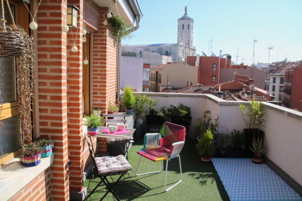 El Atico De Valladolid - Centro - Terraza - Wifi Daire Dış mekan fotoğraf